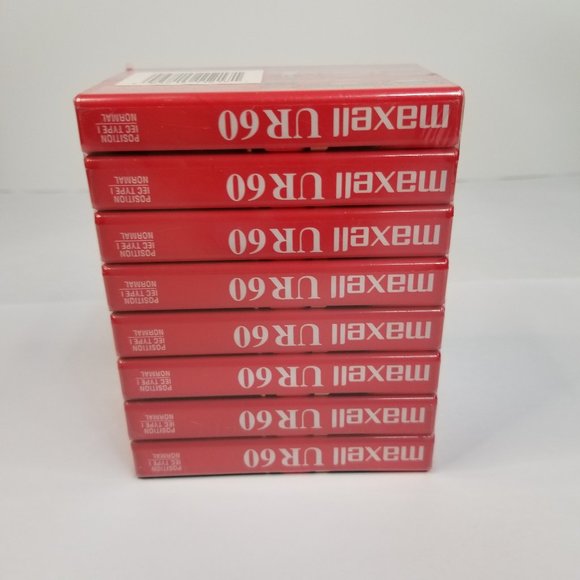 Maxell UR60 8 Pack 60 Minutes Normal Bias - Picture 5 of 7